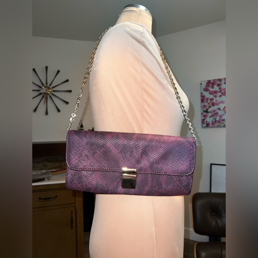 Ivanka Trump Blair Clutch Berry
